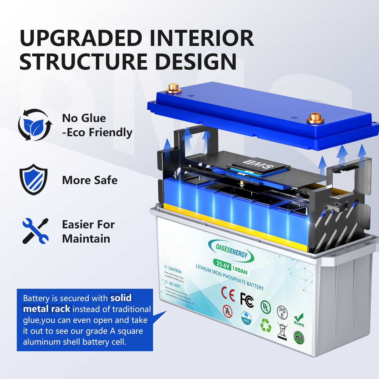 Lithium iron phosphate battery