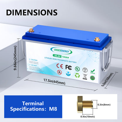 Oasesenergy Lithium Iron Phosphate Battery