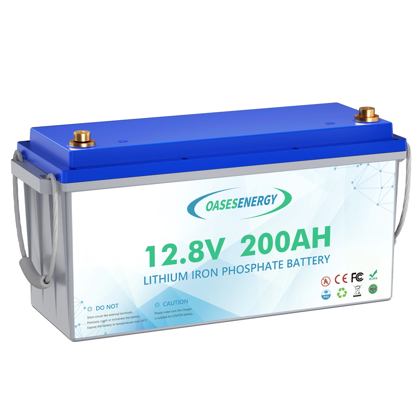 Oasesenergy LiFePO4 12V 200Ah Lithium Iron Phosphate Battery